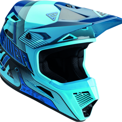 Answer AR1 Vendetta Helmet Blue/Dark Blue - Large