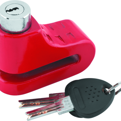 Bully Lock Disc Lock 5.5mm - Red