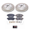 Power Stop 93-97 Toyota Corolla Front Semi-Coated Rotor Kit