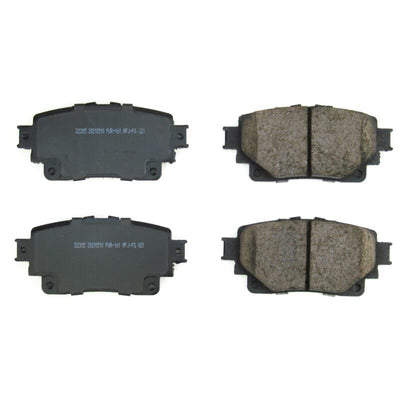 Power Stop 20-21 Toyota Highlander Rear Z16 Evo Ceramic Brake Pads