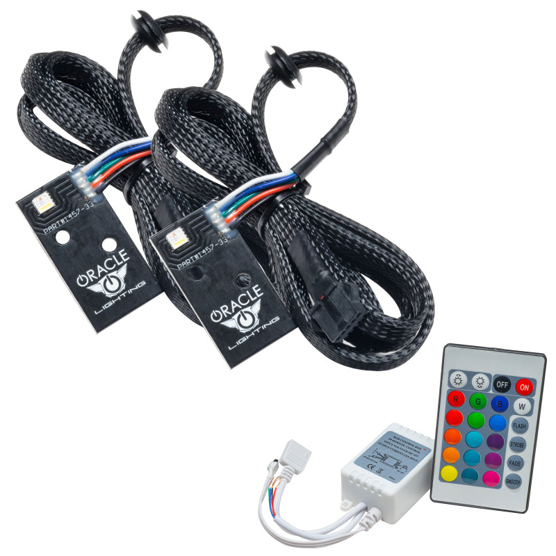 Oracle 14-21 Infiniti Q50 RGB+W Headlight DRL Kit - ColorSHIFT w/ Simple Controller