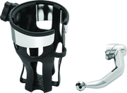 Kuryakyn Reflex Drink Holder Honda Goldwing DCT Handlebar Left Side Mount Chrome