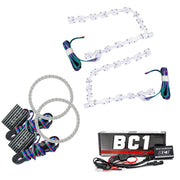 Oracle 11-19 Chrysler 300C DRL Upgrade w/ Halo Kit - ColorSHIFT w/ BC1 Controller