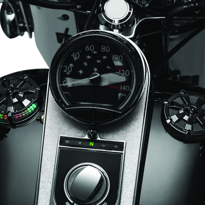 Kuryakyn Alley Cat Gas Cap Black