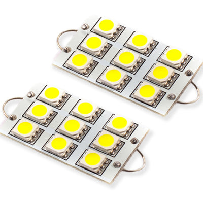 Diode Dynamics 44mm SML9 LED Bulb - Cool - White (Pair)