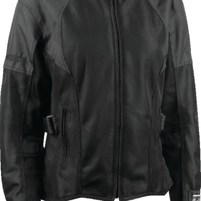 Speed and Strength Radar Love Mesh Jacket Black/Black Womens - Small