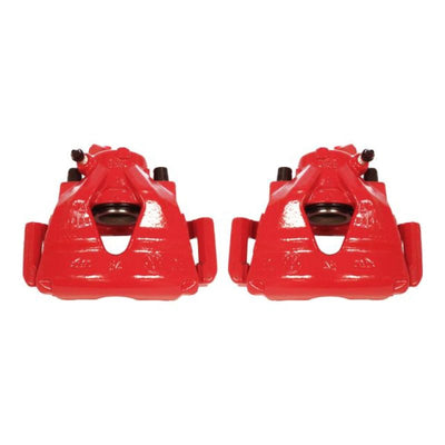 Power Stop 99-10 Volkswagen Beetle Front Red Calipers w/Brackets - Pair