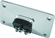 Bikers Choice 55-Up Chrome Custom Pyramid License Plate Bracket 3 Bolt Style