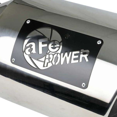 aFe Power Universal 5in Inlet 8in Outet MACH Force-XP Clamp-On Exhaust Tip - Polished