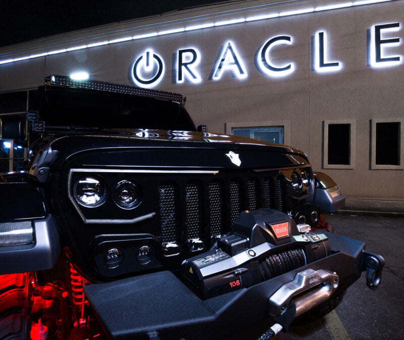 Oracle Black Series - 7D 12 60W Dual Row LED Light Bar - 6000K