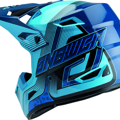 Answer AR1 Vendetta Helmet Blue/Dark Blue Youth - Small