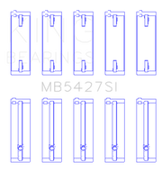 King Engine Bearings Honda L13A4/L15A (Size +0.25mm) Main Bearing Set