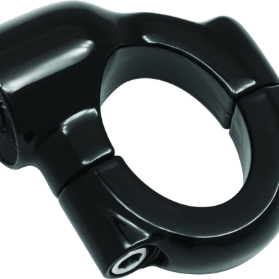 Kuryakyn Side Mount License Plate Holder Clamp Softail Models Gloss Black