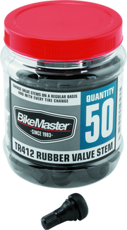 BikeMaster Valve Stem TR412 Rubber Tub/51