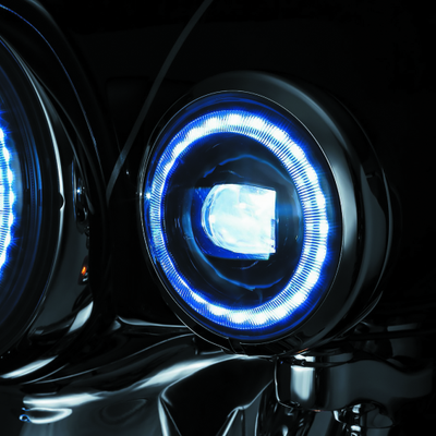 Kuryakyn 4-1/2inch Vision Passing Lmps Black