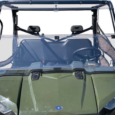 QuadBoss 16-22 Can-Am Defender HD10 Windbreak Folding Windshield