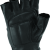 River Road Diamond Shorty Gloves Black Womens - Small