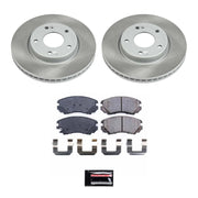 Power Stop 05-10 Kia Sportage Front Semi-Coated Rotor Kit