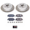 Power Stop 08-12 Jeep Liberty Rear Semi-Coated Rotor Kit