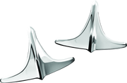 Kuryakyn Rear Fender Accents, Leading Edge, Chrome