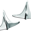 Kuryakyn Rear Fender Accents, Leading Edge, Chrome
