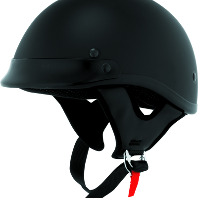 Skid Lids Traditional Helmet Flat Black - 2XL