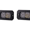 Diode Dynamics Stage Series 2in LED Pod Pro - White Combo Flush RBL (Pair)