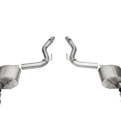 Corsa 2024+ Ford Mustang GT Sport Axle-Back Dual Rear Exit with 4.5in Black PVD Pro-Series Tips
