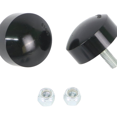 Whiteline Universal Bump Stop Disk (Pair) - H:1in Dia: 2in