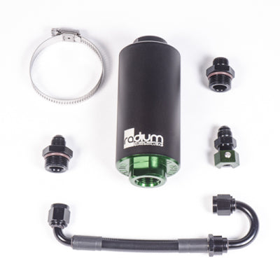 Radium Engineering Porsche 996/997.1 AWD Fuel Filter Kit w/ 10 Micron Stainless Filter