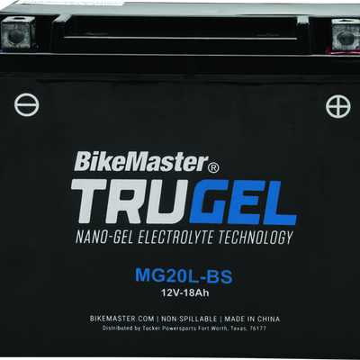BikeMaster TruGel Battery - MG20L-BS