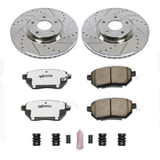 Power Stop 07-08 Nissan Maxima Front Z26 Street Warrior Brake Kit