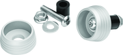 Kuryakyn Lodestar Axle Sliders Silver