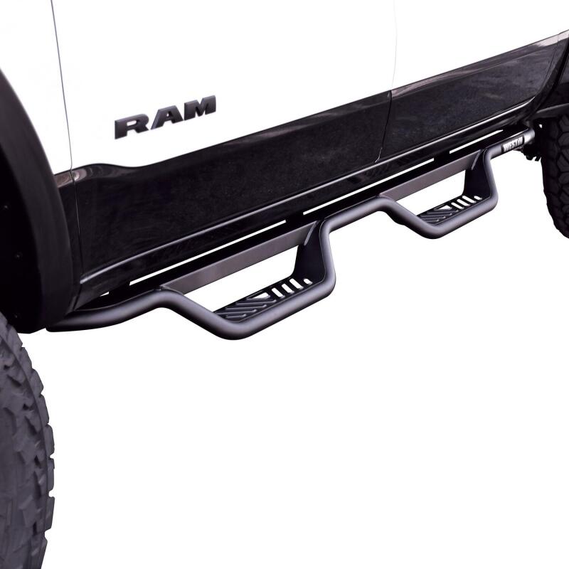 Westin 19-22 Ram 1500 Crew Cab (Excl. 19-22 Ram 1500 Classic) Outlaw Nerf Step Bars - Textured Black