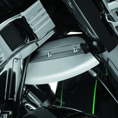 Kuryakyn Lower Triple Tree Wind Deflector Chrome