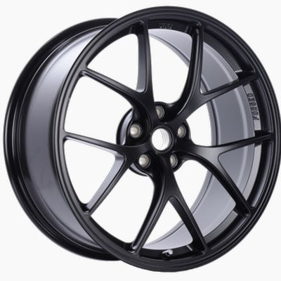 BBS FI 20x10.75 5x114.3 ET56 CB67 Black Satin Wheel -82mm PFS/Clip Req