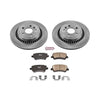 Power Stop 10-17 Volvo XC60 Rear Autospecialty Brake Kit