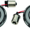 Kuryakyn Tracer L.E.D. Front Turn Signal Insert, Red Light, Smoke Lens 1156