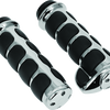 Kuryakyn Premium ISO Grips With Throttle Boss Throttle-By-Wire Chrome