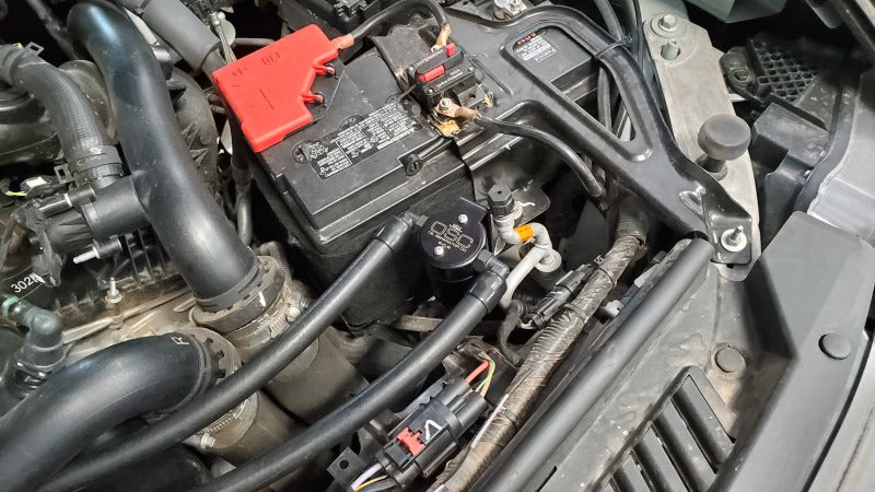 J&L 22-25 Ford Bronco Raptor 3.0L EcoBoost PCV Side Oil Separator 3.0 - Black Anodized