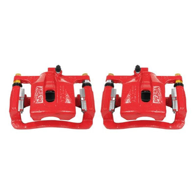 Power Stop 06-10 Hummer H3 Rear Red Calipers w/Brackets - Pair
