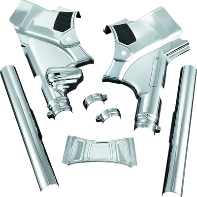 Kuryakyn Neck Cover For 09-13 Touring Models Chrome