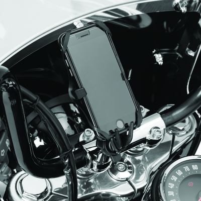 Kuryakyn Free-Flex Device Holder Handlebar Clamp Mount Black