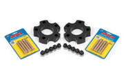 BMR 05-13 Chevrolet Corvette C6 Wheel Spacer Kit Front 1.25in Wide M12 Studs Shank Lugs - Black