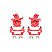 Power Stop 05-09 Buick Allure Rear Red Calipers w/Brackets - Pair