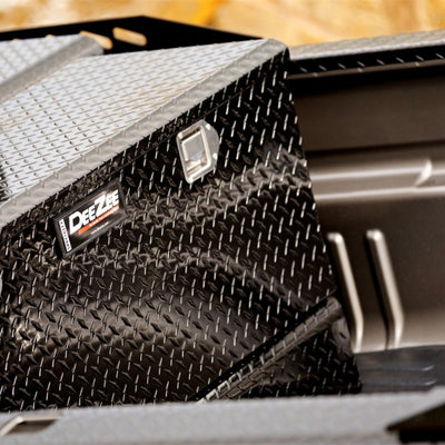 Deezee Universal Tanks - Combo Black Tread Aluminum (111 Gal)