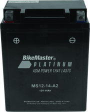BikeMaster AGM Battery - MS12-14-A2