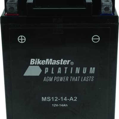 BikeMaster AGM Battery - MS12-14-A2