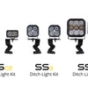Diode Dynamics 2022 Toyota Tundra Stage Series Ditch Light Bracket Kit
