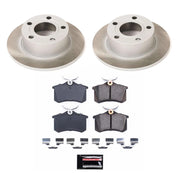 Power Stop 98-05 Volkswagen Passat Rear Semi-Coated Rotor Kit